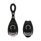 SET D'ECLAIRAGE 2 PCS NOIR SUPER BRILLANT CARPOINT PILE INCLUSE