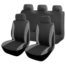 HOUSSES DELLA NOIR/GRIS TU 9 pcs