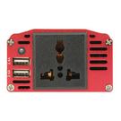 Convertisseur SWISS DRIVE 12V/230V 300W + USB 2.4Ax2 + pinces crocodiles + câble 12V