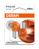 2 Ampoules OSRAM PY21W Original 12V