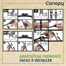 1 Balai d'essuie-glace VALEO Canopy CAN21 380mm 