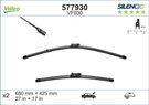 2 Balais d'essuie-glace VALEO Silencio VF930