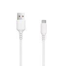 Câble USB SETTY USB-C 1.0 m 3A blanc