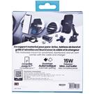 Pack support motorisé 3 en 1 + chargeur allume-cigare + câble USB-C 