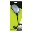 RETROVISEUR OVALE VELO NOIR AVEC CATADIOPTRE CARPOINT