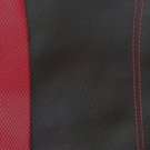 Housses de sièges avant CUSTOMAGIC Callao Noir/Rouge Taille 1