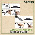 1 Balai d'essuie-glace VALEO Canopy CAN60 550mm 