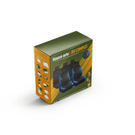 HOUSSES RUSH NOIR/BLEU TU 9 pcs