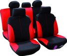 Housses de sièges CUSTOMAGIC Callao Noir/Rouge Taille 3