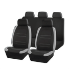 HOUSSES NOE NOIR/GRIS TU 9 pcs