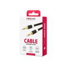 Câble audio mini jack 3,5mm noir FOREVER 