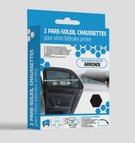 Lot de 2 pare-soleil type chaussettes IMDIFA rectangulaires