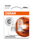 2 Ampoules OSRAM W3W Original 12V