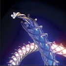 CORDON LUMINEUX CHARGE  + DATA USB A / TYPE C RDI NOIR