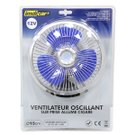 Ventilateur oscillant métal avec ventouse IMDIFA 12V