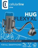 SUPPORT VOITUR  HUG PAR-BRISE BRAS  FLEXIBLE RDI NOIR