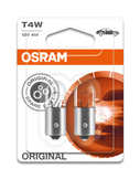 2 Ampoules OSRAM T4W Original 12V