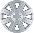 4 enjoliveurs COSMOS argent avec insert chrome 15"