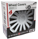 JEU D'ENJOLIVEURS 14'' CALIFORNIA SILVER SWISSDRIVE