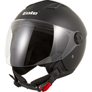 CASQUE 1/2 JET AIKO NOIR MAT XL EOLE
