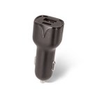 Chargeur de voiture SETTY 1x USB 1x USB-C 2,4A noir