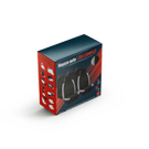 HOUSSES NOE NOIR/GRIS TU 9 pcs