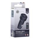 Chargeur allume-cigares TNB 1 USB-C 20W - noir
