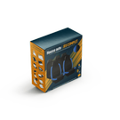 HOUSSES NOE NOIR/BLEU TU 9 pcs