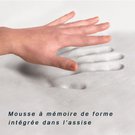 Couvre siège auto Grand confort gris