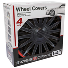 JEU D'ENJOLIVEURS 14" FLORIDA BLACK SWISSDRIVE