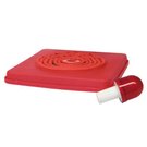 Cône de sécurité haute visibilité pliable avec led clignotante CARPOINT