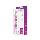 Câble USB SETTY microUSB 3.0 m 2A blanc NOUVEAU