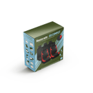 HOUSSES RUSH NOIR/ROUGE TU 9 pcs