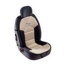 Couvre-siège CUSTOMAGIC Gaïa Noir/Ecru