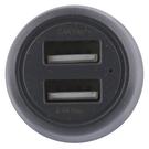Chargeur allume-cigares TNB 2 USB 4,8 A - Plastique écologique gris eco 