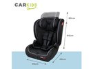 Siège enfant CAR KIDS 76-150cm noir ECE R129 ISIZE