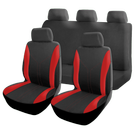 HOUSSES DELLA NOIR/ROUGE TU 9 pcs