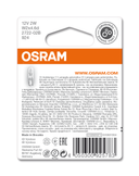 2 Ampoules OSRAM T5 2W Original 12V