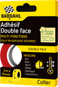 Double face transparent BARDAHL 19mm x 2m