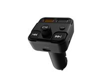 Transmetteur FM Bluetooth kit mains libres et charge rapide   TNB- NOIR