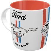 Mug Ford Mustang NOSTALGIC ART-Horse & Stripes Logo