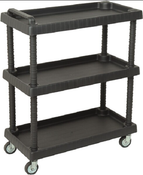 Desserte mobile 3 étagères porte-outils - Charg max 120 kg ARTPLAST
