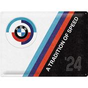 Tin Sign 30 X 40 Cm NOSTALGIC ART Bmw Motorsport - Tradition Of Speed