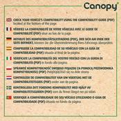 1 Balai d'essuie-glace VALEO Canopy CAN85 650mm 