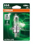 1 Ampoule OSRAM H4 Ultralife 12V