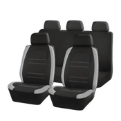 HOUSSES NOE NOIR/GRIS TU 9 pcs
