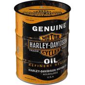 Money Box Oilbarrel Harley Davidson NOSTALGIC ART  Genuine Oil