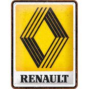 Tin Sign  15Cm X 20Cm NOSTALGIC ART Renault Logo