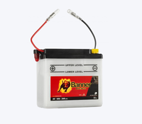Batterie 2 ROUES BANNER 6N4B-2A