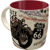 Mug Route 66 NOSTALGIC ART Bike Map
